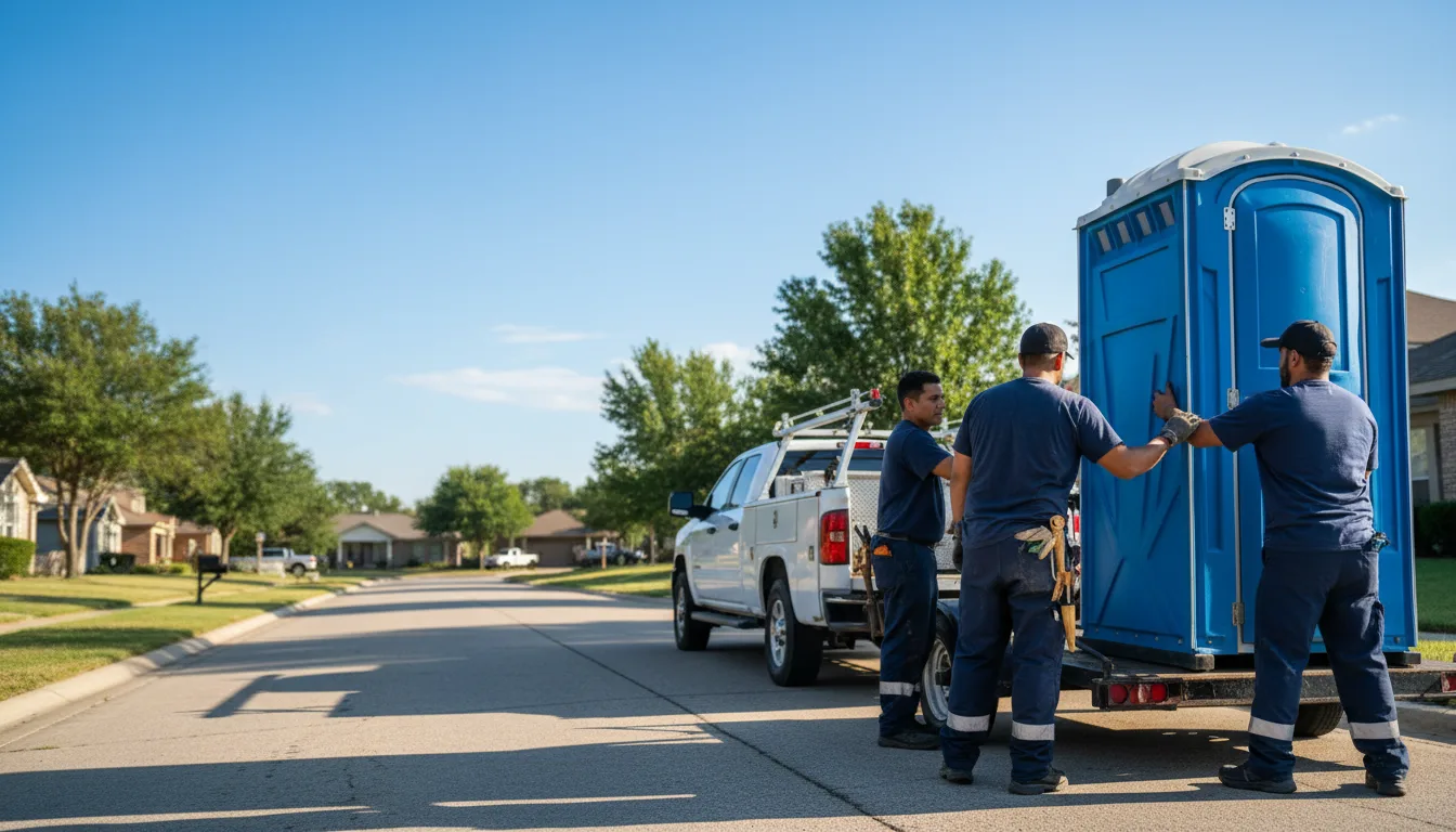 Portable Toilet Rental in Lyons, TX near me